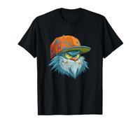 Funny Beast Face with Cool Cap Costume T-Shirt