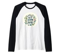 Funny Beat Around the Bush Speech Costume for Idiom Lovers Raglan Baseball Tee