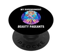 funny beauty pageants PopSockets Adhesive PopGrip