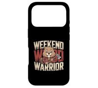 Funny Beaver Axe Lumberjack Weekend Wood Warrior Case for iPhone 17 Pro