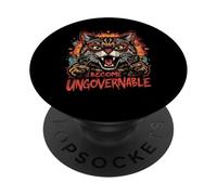 Funny Become Ungovernable Cat PopSockets Adhesive PopGrip