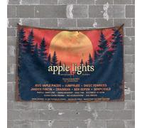 Funny Bedroom Decor Apple Lights: A Celestial Journey Through Nature's Beauty Tapestry Tapestries Room Decor Teen Stuff(75X100CM)