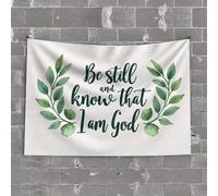 Funny Bedroom Decor Be Still And Know: A Divine Message Tapestry Stuff For Your Room Tapsterys Wall(75X100CM)