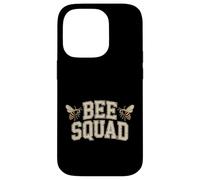 Funny Bee Squad Saying Honeybee Lover Humor Case for iPhone 14 Pro