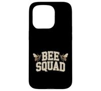 Funny Bee Squad Saying Honeybee Lover Humor Case for iPhone 15 Pro