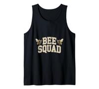 Funny Bee Squad Saying Honeybee Lover Humor Tank Top