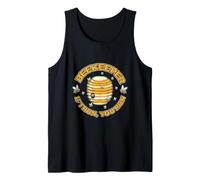 Funny Beekeeper If I Run You Run Bee Colony Apiary Beehive Tank Top