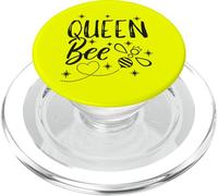 Funny Beekeeping Gift Queen Bee Crown Bee Queen PopSockets PopGrip for MagSafe