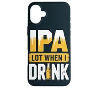 Funny Beer Brewer Hops Yeast IPA Pun Homebrew Case for iPhone 16 Plus