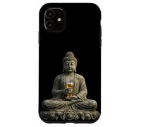 Funny Beer Buddha Drinking Bar Party Humor Buddhism Gift Case for iPhone 11
