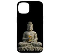 Funny Beer Buddha Drinking Bar Party Humor Buddhism Gift Case for iPhone 13