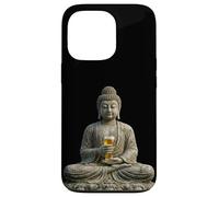 Funny Beer Buddha Drinking Bar Party Humor Buddhism Gift Case for iPhone 13 Pro