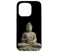 Funny Beer Buddha Drinking Bar Party Humor Buddhism Gift Case for iPhone 15 Pro