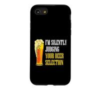Funny Beer Drinker I’m Silently Judging Your Beer Selection Case for iPhone SE (2020) / 7/8
