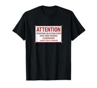 Funny Beer Encouraged Sobriety Prohibited Drinking T-Shirt
