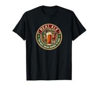 Funny Beer Gifts Real Ale Drinker Ales British Pub Heritage T-Shirt