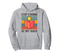 Funny Beer Pong Stop Staring At My Rack Drink Champion Lover Pullover Hoodie