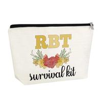 Funny Behavior Therapist Gift Makeup Bag for ABA BCBA Behaviors Analyst Gifts Registered Behavior Therapist Technician Gifts Birthday Appreciation Gift for Women Coworker Friend Nurse Travel Pouch