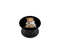 Funny Believer Teddy Costume for Prayer PopSockets Adhesive PopGrip
