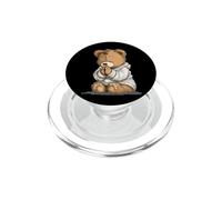 Funny Believer Teddy Costume for Prayer PopSockets PopGrip for MagSafe