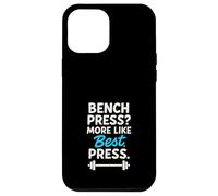 Funny Bench Press Meme Spot Me Bro Powerlifting Gym Humor Case for iPhone 12 Pro Max