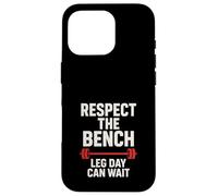 Funny Bench Press Meme Spot Me Bro Powerlifting Gym Humor Case for iPhone 16 Pro
