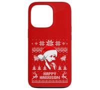 Funny Benjamin President Harrison Christmas Holiday Parody Case for iPhone 13 Pro