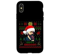 Funny Benjamin President Harrison Christmas Holiday Parody Case for iPhone X/XS