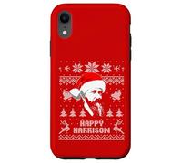 Funny Benjamin President Harrison Christmas Holiday Parody Case for iPhone XR