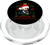 Funny Benjamin President Harrison Christmas Holiday Parody PopSockets PopGrip for MagSafe