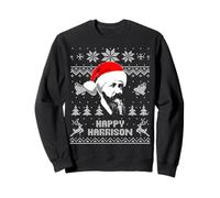 Funny Benjamin President Harrison Christmas Holiday Parody Sweatshirt