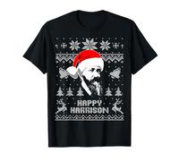 Funny Benjamin President Harrison Christmas Holiday Parody T-Shirt