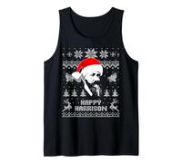 Funny Benjamin President Harrison Christmas Holiday Parody Tank Top
