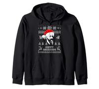 Funny Benjamin President Harrison Christmas Holiday Parody Zip Hoodie