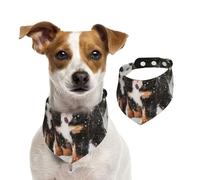 Funny Bernese Mountain Dog,Dog Bandanas Cotton Pet Scarf Adjustable Bibs for Pet,S