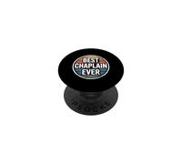 Funny Best Chaplain Ever Saying Proud Ministry PopSockets Adhesive PopGrip