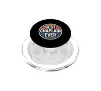 Funny Best Chaplain Ever Saying Proud Ministry PopSockets PopGrip for MagSafe