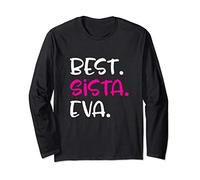 Funny Best Sista Sister Ever Girls Birthday Gift Long Sleeve T-Shirt