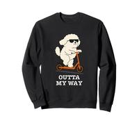 Funny Bichon Outta My Way Cool Dog Sweatshirt