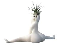 Funny Big Booty Ghost Planter, Halloween Ghost Pot, Prank Big Booty Planter Pots Air Fern Display Stand, min-i Pot Table Decor, Succulent Planter Air Plant Display Pots, Cute Cermic Garden Planter