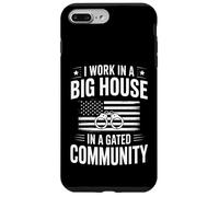 Funny Big House Gated Community Corrections Officer Case for iPhone 7 Plus/8 Plus