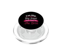Funny Big Sister Saying Which Makes The Boss PopSockets PopGrip for MagSafe