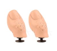 Funny Big Toes Shoe Charms with Hairy for Cro Cute Hilarious DIY Mini 3D Stereoscopic Croc Charm Accessories Xmas gifts with Hairy Realistic Shoe Unique Amusing for Adults Kids Party Birthday Gifts