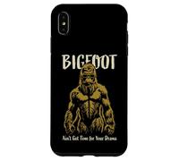 Funny Bigfoot Ain't Got Time for Your Drama Sasquatch Design Case for iPhone XS Max