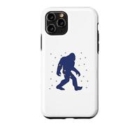 Funny Bigfoot Alaska State Flag Case for iPhone 11 Pro