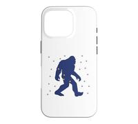 Funny Bigfoot Alaska State Flag Case for iPhone 16 Pro