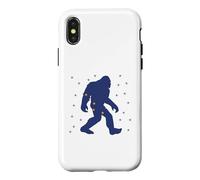 Funny Bigfoot Alaska State Flag Case for iPhone X/XS