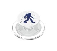 Funny Bigfoot Alaska State Flag PopSockets PopGrip for MagSafe