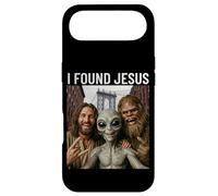 Funny Bigfoot Alien Jesus Rock On Hand Sign UFO Selfie Case for iPhone Air