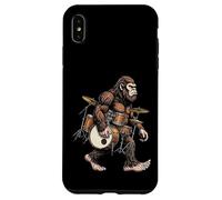 Funny Bigfoot Carrying Drum Set Sasquatch Drummer Musician Case for iPhone XS Max